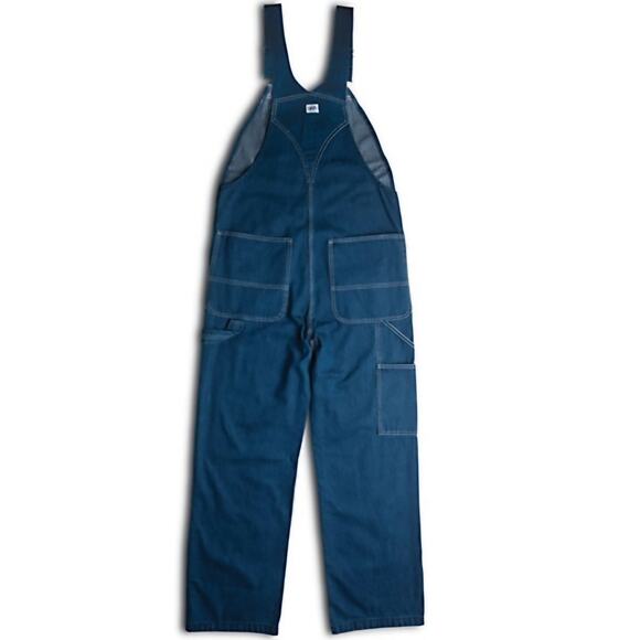 Liberty Men's Stonewashed Denim Bib Overalls 42x30 - Picture 4 of 16